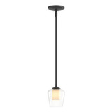 Mini Pendants Glass Down by Hubbardton Forge ( 39 | 188600-SKT-MULT-10-ZU0291 Simple Lines ) 