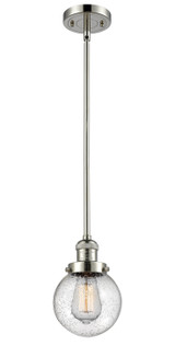 Mini Pendants Glass Down by Innovations ( 405 | 201S-PN-G204-6-LED Franklin Restoration ) 