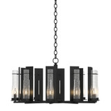 Mid. Chandeliers Glass Up by Hubbardton Forge ( 39 | 103290-SKT-10-II0184 New Town ) 