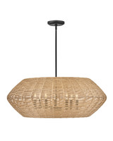 Pendants Fabric Shade by Hinkley ( 13 | 40385BLK-CML Luca ) 