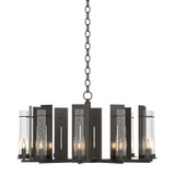 Mid. Chandeliers Glass Up by Hubbardton Forge ( 39 | 103290-SKT-14-II0184 New Town ) 