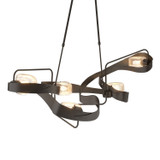 Linear/Island 4 Light + by Hubbardton Forge ( 39 | 137820-SKT-STND-14-ZM0549 Graffiti ) 