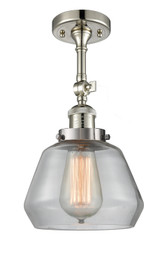 Semi-Flush Mts. Directional by Innovations ( 405 | 201F-PN-G172-LED Franklin Restoration ) 