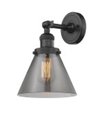 Sconces Single Glass by Innovations ( 405 | 203-OB-G43-LED Franklin Restoration ) 