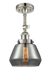 Semi-Flush Mts. Glass Down by Innovations ( 405 | 201F-PN-G173 Franklin Restoration ) 