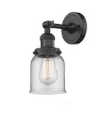 Sconces Single Glass by Innovations ( 405 | 203-OB-G52-LED Franklin Restoration ) 