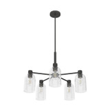 Mid. Chandeliers Glass Down by Hunter ( 47 | 19199 Lochemeade ) 