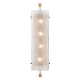 Sconces Single Glass by Hudson Valley ( 70 | 2427-AGB Broome ) 