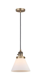 Mini Pendants Glass Down by Innovations ( 405 | 201CSW-BB-G41-LED Franklin Restoration ) 