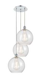 Mini Pendants 3 Light Cluster by Innovations ( 405 | 113B-3P-PC-G124-12 Ballston ) 