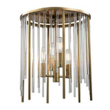 Flush Mounts Cage Style by Hudson Valley ( 70 | 2510-AGB Lewis ) 