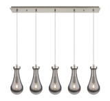 Linear/Island 4 Light + by Innovations ( 405 | 125-451-1P-SN-G451-5SM Downtown Urban ) 