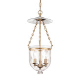 Foyer/Hall Lanterns Glass w/Frame by Hudson Valley ( 70 | 252-AGB-C3 Hampton ) 