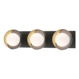 Bathroom Fixtures Three Lights by Hubbardton Forge ( 39 | 201378-SKT-10-86-GG0711 Brooklyn ) 