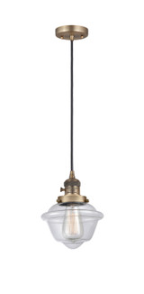 Mini Pendants Glass Down by Innovations ( 405 | 201CSW-BB-G532-LED Franklin Restoration ) 