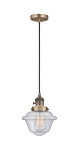 Mini Pendants Glass Down by Innovations ( 405 | 201CSW-BB-G534-LED Franklin Restoration ) 