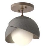 Semi-Flush Mts. Glass Down by Hubbardton Forge ( 39 | 121377-SKT-05-20-GG0711 Brooklyn ) 