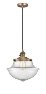 Mini Pendants Glass Down by Innovations ( 405 | 201CSW-BB-G544-LED Franklin Restoration ) 