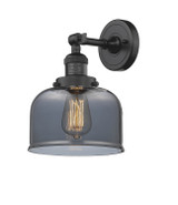 Sconces Single Glass by Innovations ( 405 | 203-OB-G73-LED Franklin Restoration ) 