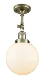 Semi-Flush Mts. Directional by Innovations ( 405 | 201F-AB-G201-8-LED Franklin Restoration ) 