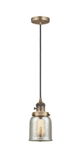 Mini Pendants Glass Down by Innovations ( 405 | 201CSW-BB-G58-LED Franklin Restoration ) 