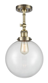 Semi-Flush Mts. Directional by Innovations ( 405 | 201F-AB-G202-10 Franklin Restoration ) 
