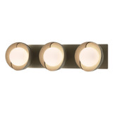Bathroom Fixtures Three Lights by Hubbardton Forge ( 39 | 201378-SKT-84-84-GG0711 Brooklyn ) 
