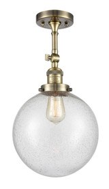 Semi-Flush Mts. Directional by Innovations ( 405 | 201F-AB-G204-10-LED Franklin Restoration ) 