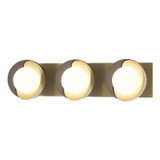 Bathroom Fixtures Three Lights by Hubbardton Forge ( 39 | 201378-SKT-86-10-GG0711 Brooklyn ) 