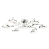 Semi-Flush Mts. Geometric/Linear by Hudson Valley ( 70 | 6332-PN Meander ) 