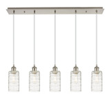 Linear/Island 4 Light + by Innovations ( 405 | 125B-5P-SN-G434-7DE Downtown Urban ) 