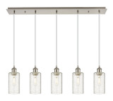 Linear/Island 4 Light + by Innovations ( 405 | 125B-5P-SN-G434-7SDY Downtown Urban ) 