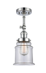 Sconces Single Glass by Innovations ( 405 | 203-PC-G182-LED Franklin Restoration ) 