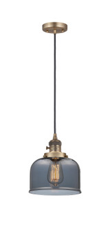 Mini Pendants Glass Down by Innovations ( 405 | 201CSW-BB-G73-LED Franklin Restoration ) 