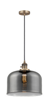 Mini Pendants Glass Down by Innovations ( 405 | 201CSW-BB-G73-L-LED Franklin Restoration ) 