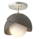 Semi-Flush Mts. Glass Down by Hubbardton Forge ( 39 | 121377-SKT-82-07-GG0711 Brooklyn ) 