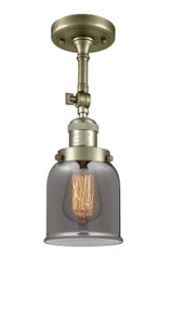 Semi-Flush Mts. Glass Down by Innovations ( 405 | 201F-AB-G53-LED Franklin Restoration ) 