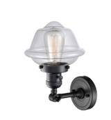 Sconces Single Glass by Innovations ( 405 | 203SW-BK-G532 Franklin Restoration ) 