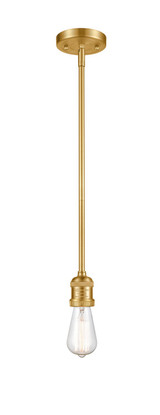 Mini Pendants Exposed Lamps by Innovations ( 405 | 201S-SG Franklin Restoration ) 