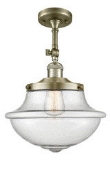 Semi-Flush Mts. Directional by Innovations ( 405 | 201F-AB-G544-LED Franklin Restoration ) 