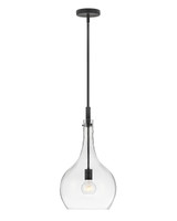 Pendants Glass Down by Hinkley ( 13 | 4457BK-CL Ziggy ) 
