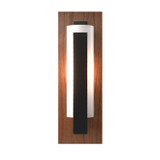 Sconces Single Glass by Hubbardton Forge ( 39 | 217186-SKT-10-CH-GG0065 Vertical Bar ) 