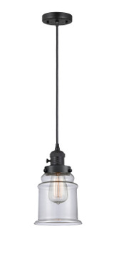 Mini Pendants Glass Down by Innovations ( 405 | 201CSW-BK-G182-LED Franklin Restoration ) 