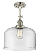 Semi-Flush Mts. Directional by Innovations ( 405 | 201F-PN-G72-L Franklin Restoration ) 