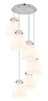 Pendants Multi-port/Cascade by Innovations ( 405 | 116-410-1PS-PN-G412-8WH Downtown Urban ) 