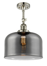 Semi-Flush Mts. Directional by Innovations ( 405 | 201F-PN-G73-L-LED Franklin Restoration ) 