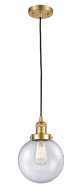 Mini Pendants Cable by Innovations ( 405 | 201C-SG-G204-8-LED Franklin Restoration ) 