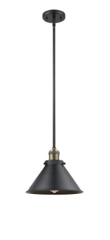 Mini Pendants Metal Shade by Innovations ( 405 | 201S-BAB-M10-BK Franklin Restoration ) 
