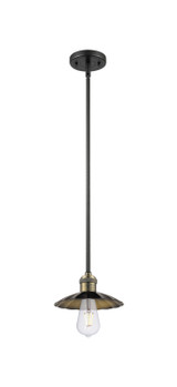 Mini Pendants Exposed Lamps by Innovations ( 405 | 201S-BAB-M17-BK Franklin Restoration ) 
