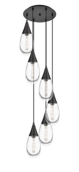 Pendants Multi-port/Cascade by Innovations ( 405 | 116-450-1P-BK-G450-6CL Downtown Urban ) 